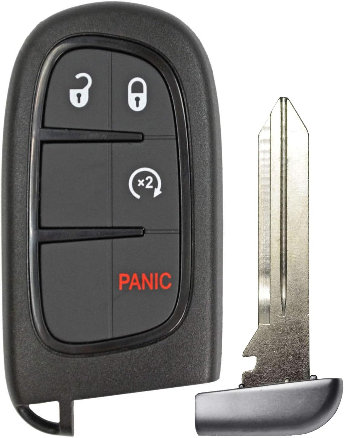 QualityKeylessPlus Replacement Remote for select 20132018 Dodge RAM