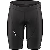 Garneau Fit Sensor 3 Padded Bike Shorts for Men, 9" Cycling Shorts, Enhanced Comfort for 2+ Hour Rides