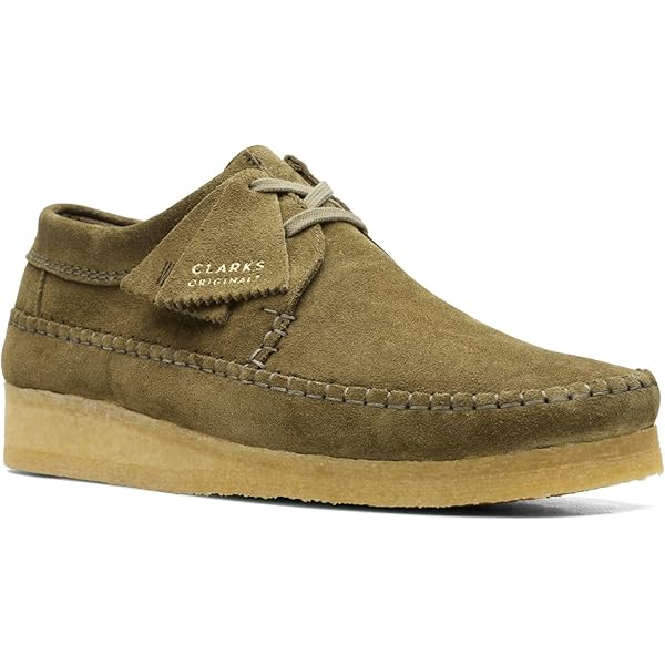 Amazon.com | Clarks Men's Weaver Shoes Maple Suede