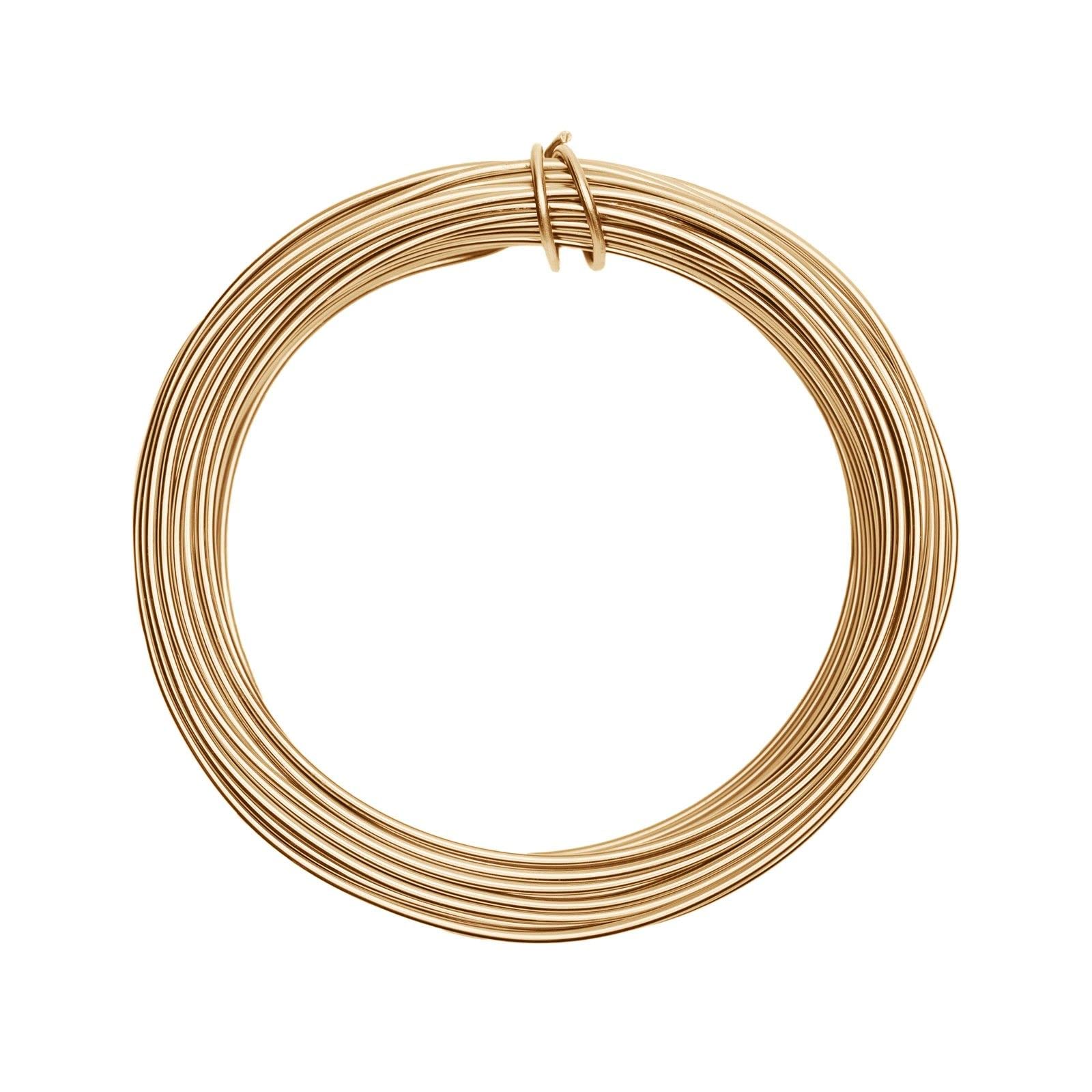 Vaessen Creative Aluminium Wire, Light Gold, One Size