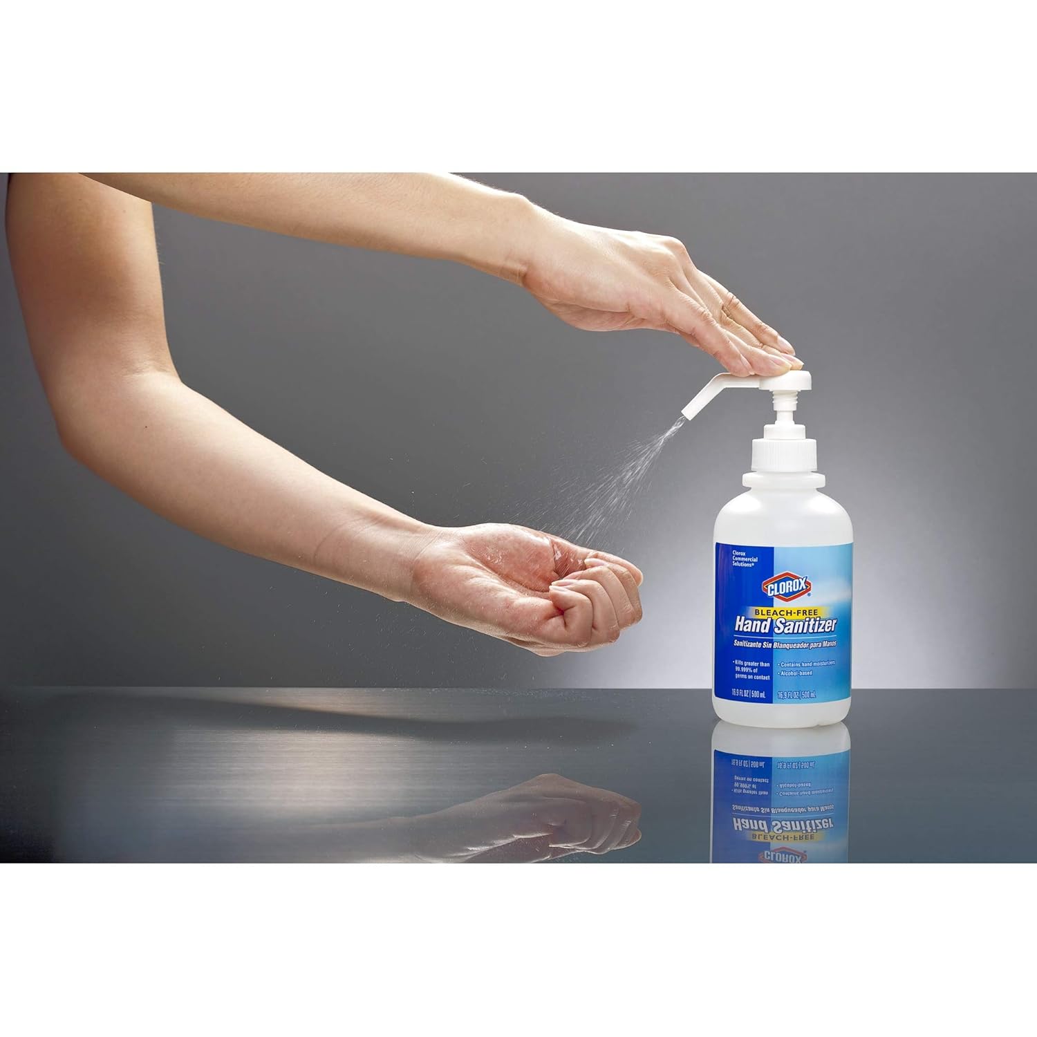 Clorox Commercial Solutions Hand Sanitizer Pump, 16.9 Ounces (02176): Industrial & Scientific