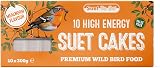 Suet To Go Mealworm Suet Block Wild Bird Treat 300 g Pack of 10