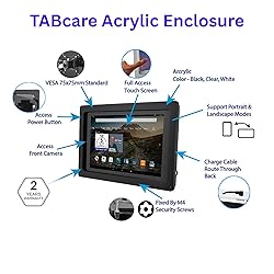 TABcare Anti-Theft Acrylic VESA Enclosure for