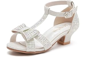 Walofou Toddler Little Kid Big Kid Sandals for Girls