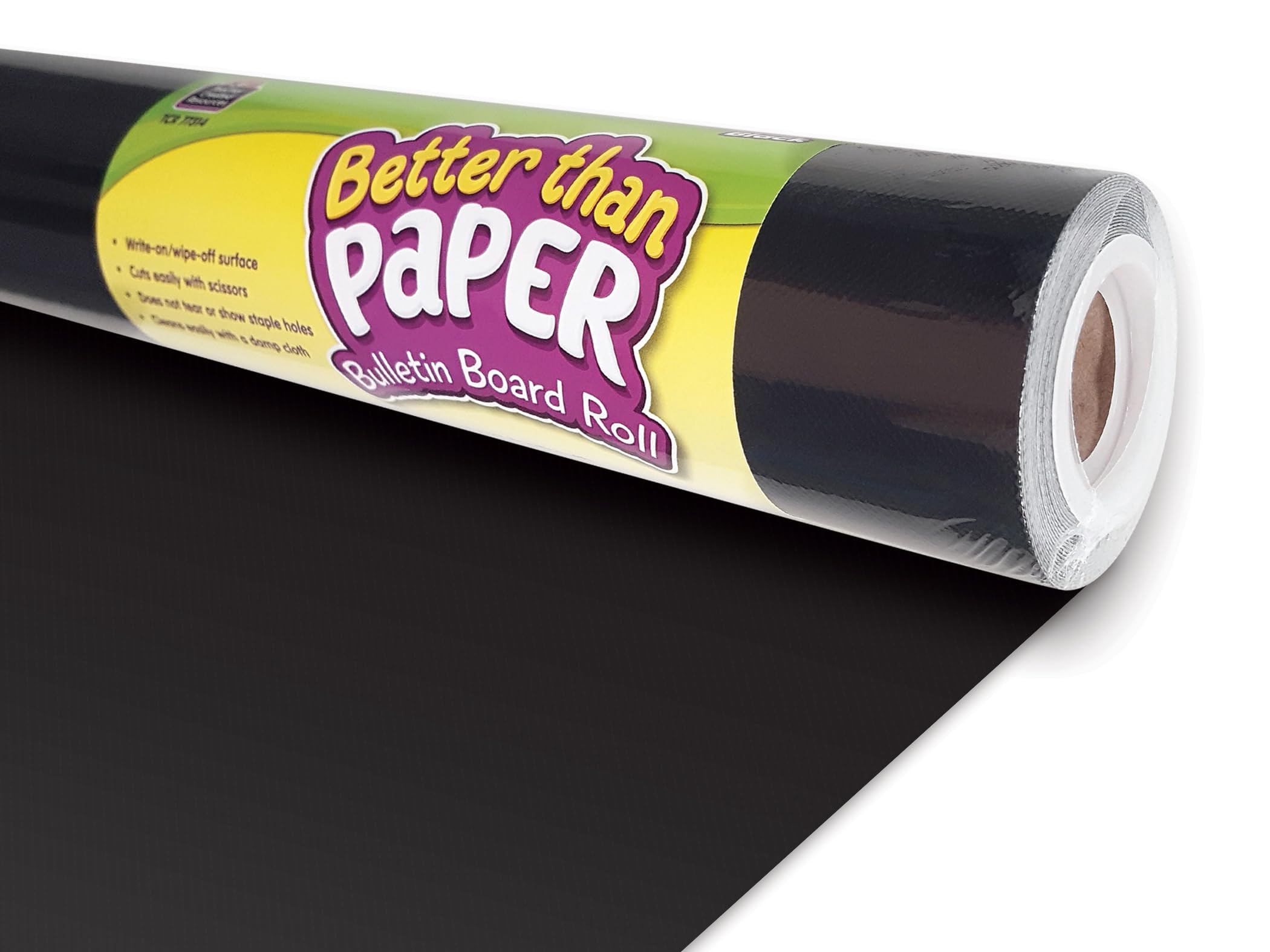 Photo 1 of Teacher Created Resources Better Than Paper Bulletin Board Roll, Black - 77314