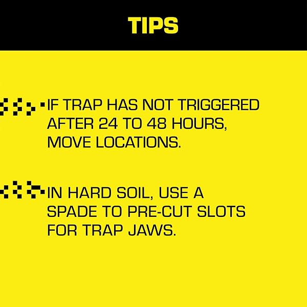 TOMCAT MOLE TRAP, INNOVATIVE AND EFFECTIVE MOLE REMOVER TRAP KILLS WITHOUT DRAWING BLOOD, REUSABLE AND HANDS-FREE, 1 TRAP