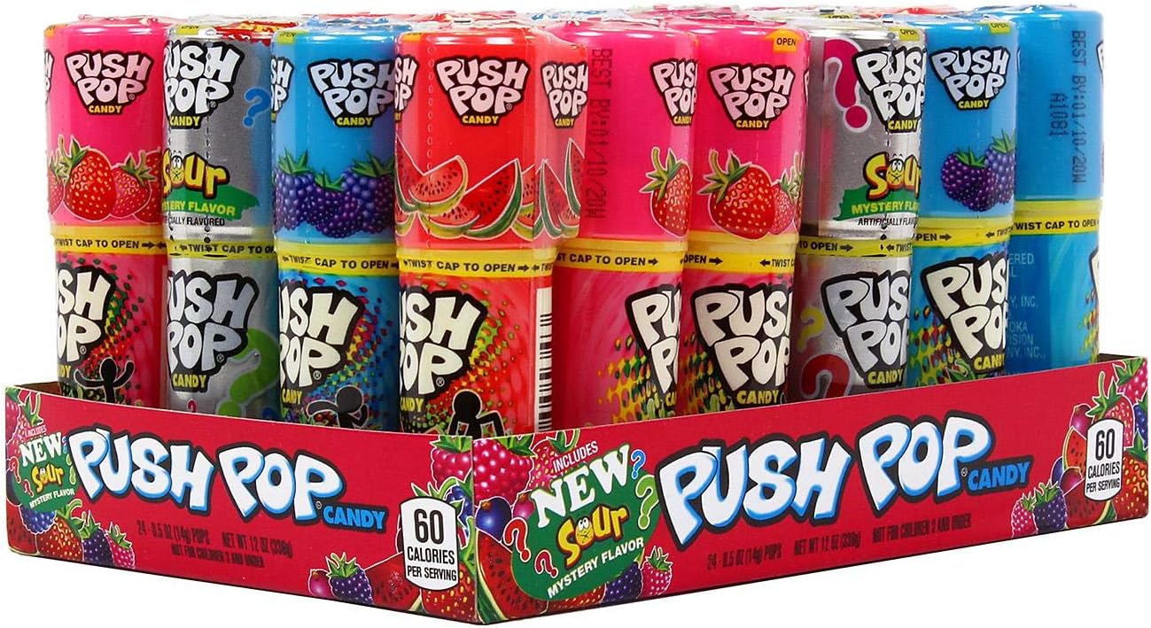 Push Pops Original Assortment 24 ct (Pack of 3)