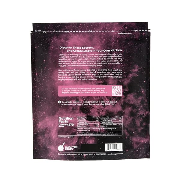 PURE GLUCOSE POWDER VEGAN GLUTEN-FREE OU KOSHER CERTIFIED – 1KG/2.2LBS/36OZ