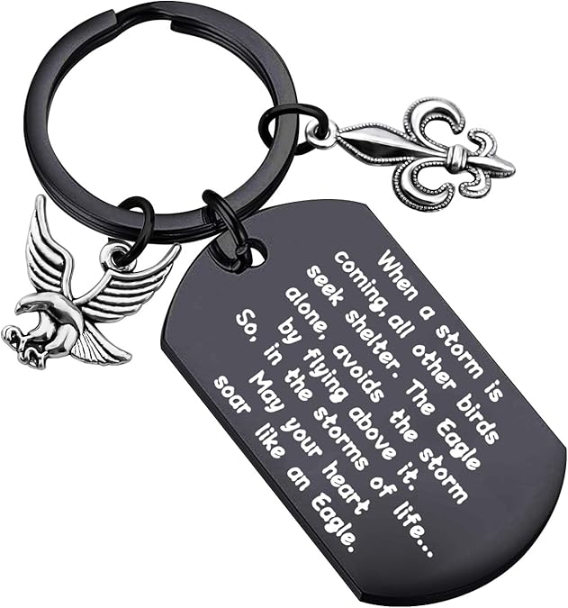 Eagle Scout Gift Boy Scout Keychain Eagle Scout Court of Honor Gift