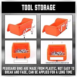 HORUSDY 238-Piece Pegboard Hooks