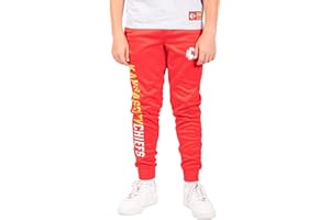 Ultra Game Boys' High Performance Moisture Wicking Fleece Jogger Sweatpants