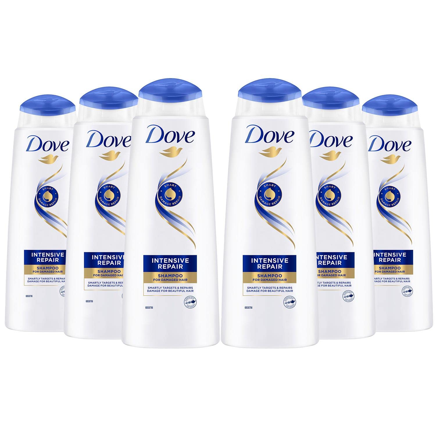Dove Intensive Repair Shampoo 400 ml - Pack of 6