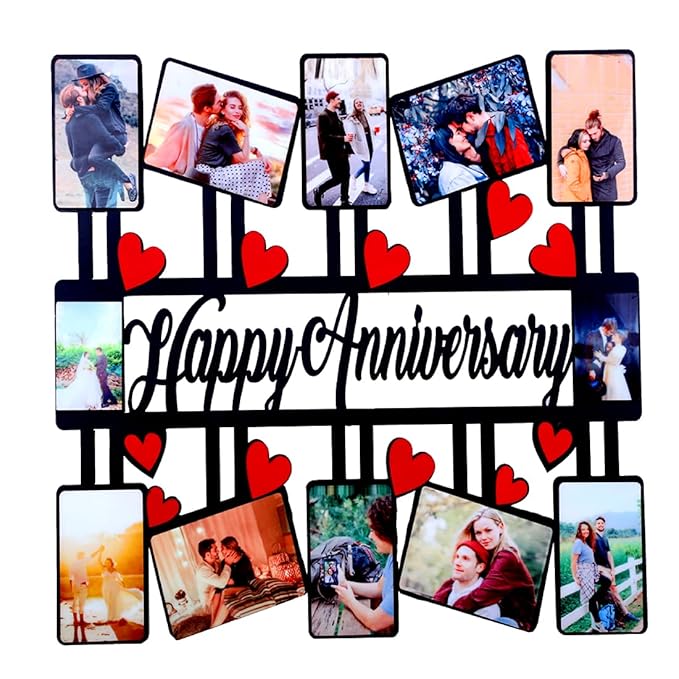 customized happy anniversary frame Amazon.in Home & Kitchen