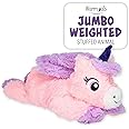 1i4 Group Warm Pals - Jumbo Unicorn - 4lbs - Cozy Microwavable Lavender Scented Plush Toys - Heatable & Coolable Stuffed Animal - Calming & Comforting Plushie