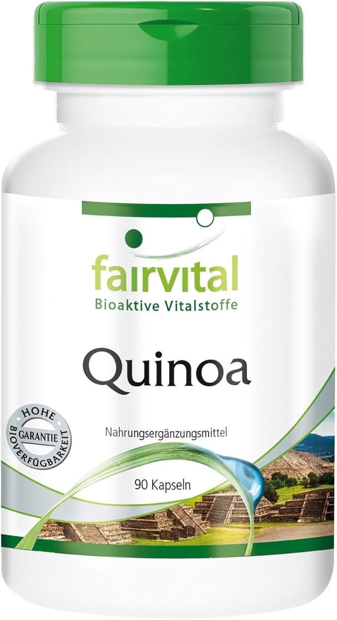 Quinoa 700mg Vegan HIGH Dosage 90 Capsules Contains All Eight