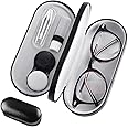Amazon.com : 2 In 1 Eyeglasses Case, Double Layer Glasses & Contact ...