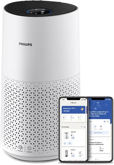 Philips 1000i Series Air Purifier AC1715/30 for Rooms Up to 78 m² CADR 300