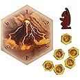 Tabletop Monthly Dragon Awakens Scenario Hex, Meeple and Coins Compatible with Catan's Settlers of Catan and Expansions