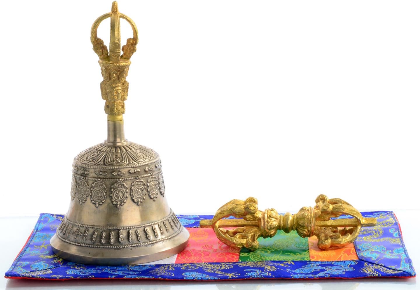 BUDDHAFIGUREN/Billy Held Glocke Tibetische Ghanta In Edler Lamaqualität - copertina