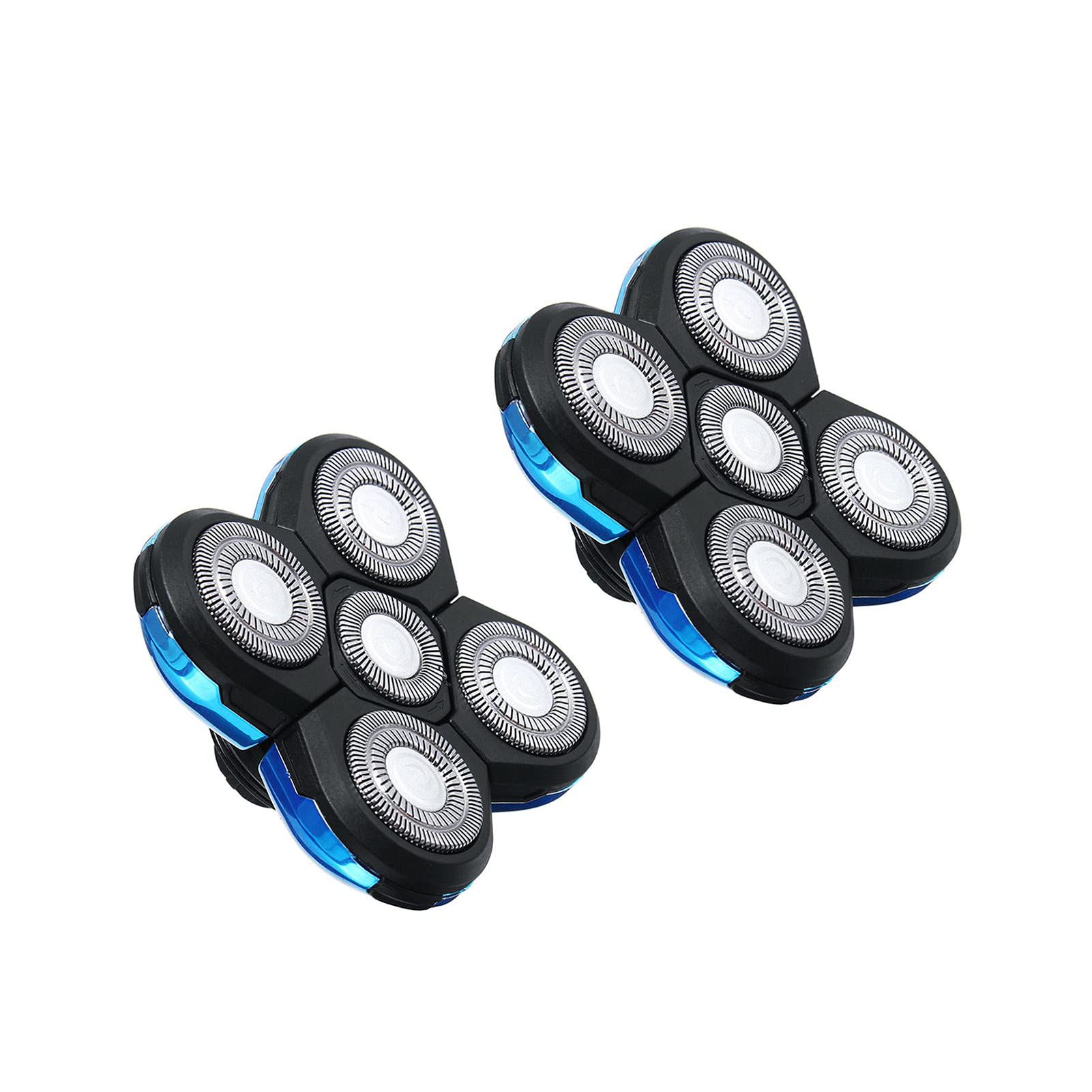 Photo 1 of 5 Head Shaver Heads, 2PCS Shaver Blade Heads Shaver Replacement for Electric Razor Shaving Bald Tool, Head and Face Electric Razor Shaver Head, Not Fit for Remington Razors