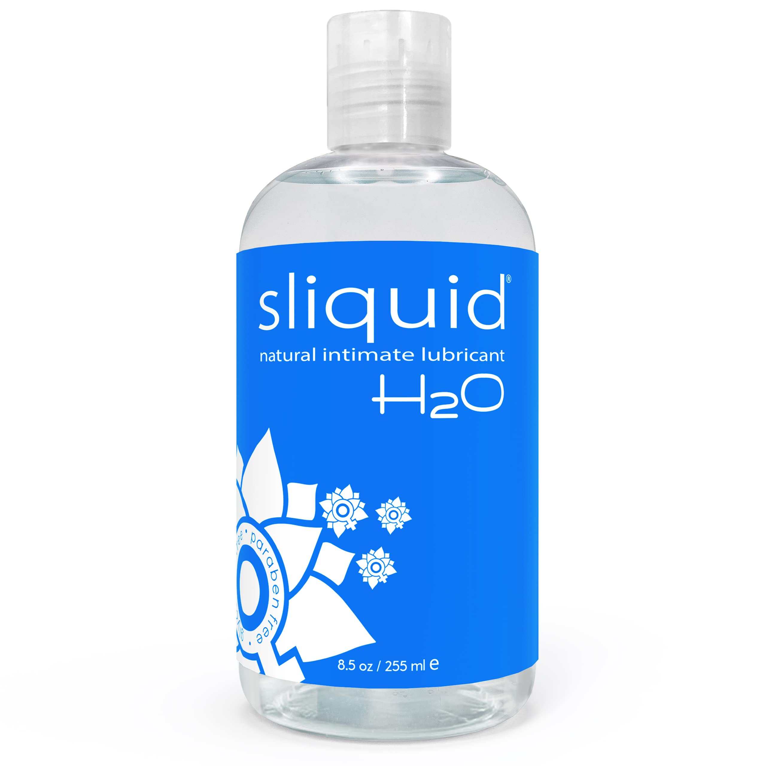 Sliquid H2O Original Glycerin and Paraben Free Lubricant 255ml