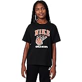 Nike Girls' Sportswear Club Basketball Hoop Boyfriend T-Shirt