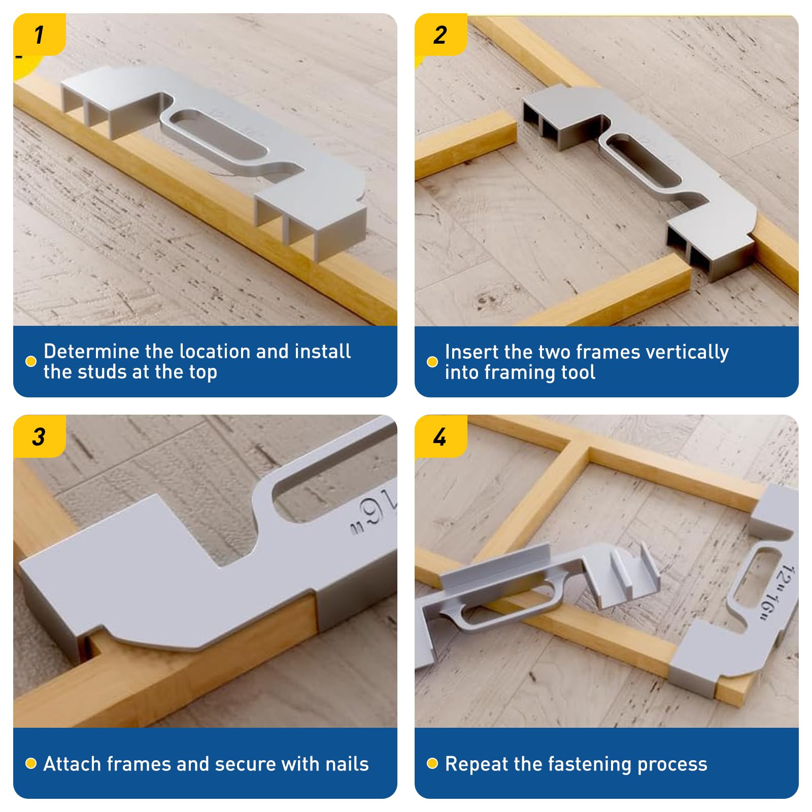 Framing Layout Tools Mua 3 IN 1 Framing Tool 1 Pack, 12