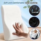 POOTACK Lumbar Support Cushion Memory Foam Back Support for Office Car Chair view 2