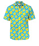 Tipsy Elves Blue Rubber Ducky Hawaiian Shirts for