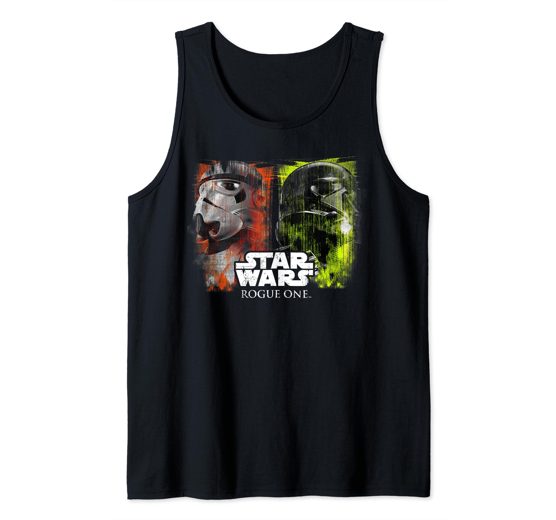Star Wars Rogue One Stormtrooper vs. Death Trooper Tank Top