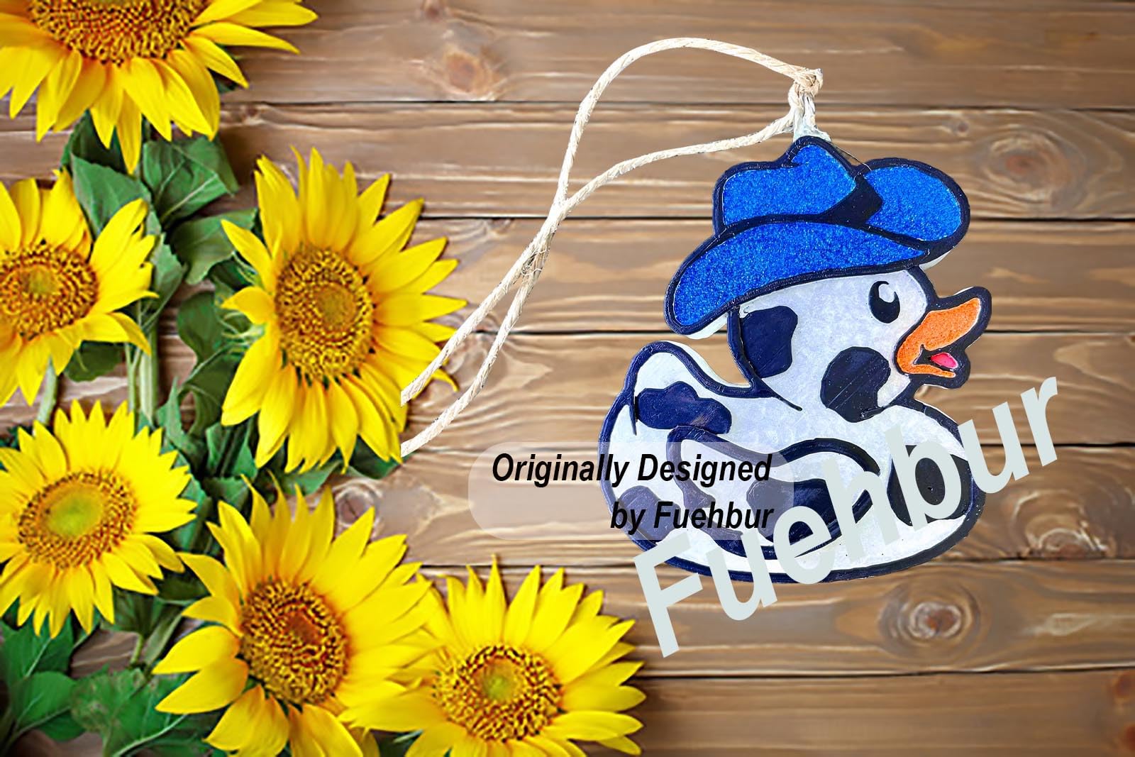 (300+ Design Optional) Fuehbur Cowboy Duck Silicone Aroma Bead Mini Animal Candle Soap Mould, Oven Safe