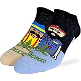 Good Luck Sock Men's Cheech & Chong Ankle Socks, Adult