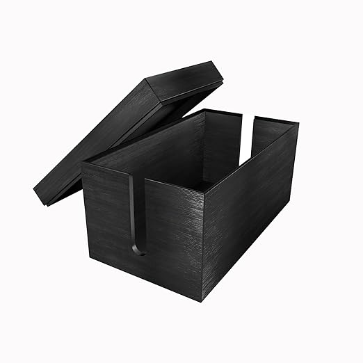 title=KD Essentials Scatola nascondi cavi ([in bambù 14 x 25,4 x 14 cm, materiale