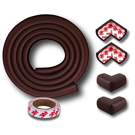 KidDough Baby Proofing Safety Strip and Corner Guard | Extra Thick Safety Soft Cushion Edge