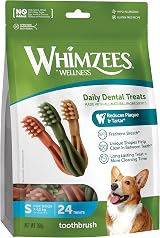 WHIMZEES Stix S 24 Pieces Dog Dental Sticks Small Breed Natural Grain Free