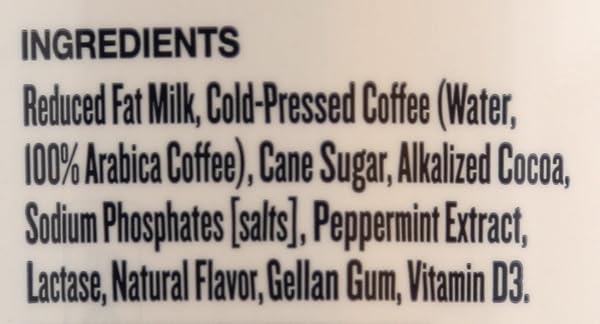 LA COLOMBE PEPPERMINT MOCHA DRAFT LATTE – 9 FLUID OUNCE – COLD-PRESSED ESPRESSO AND FROTHED MILK + PEPPERMINT AND DARK CHOCOLATE – MADE WITH REAL INGREDIENTS – GRAB AND GO COFFEE
