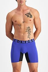 Bonds Men's Underwear Anti-Chafing Boxer Briefs