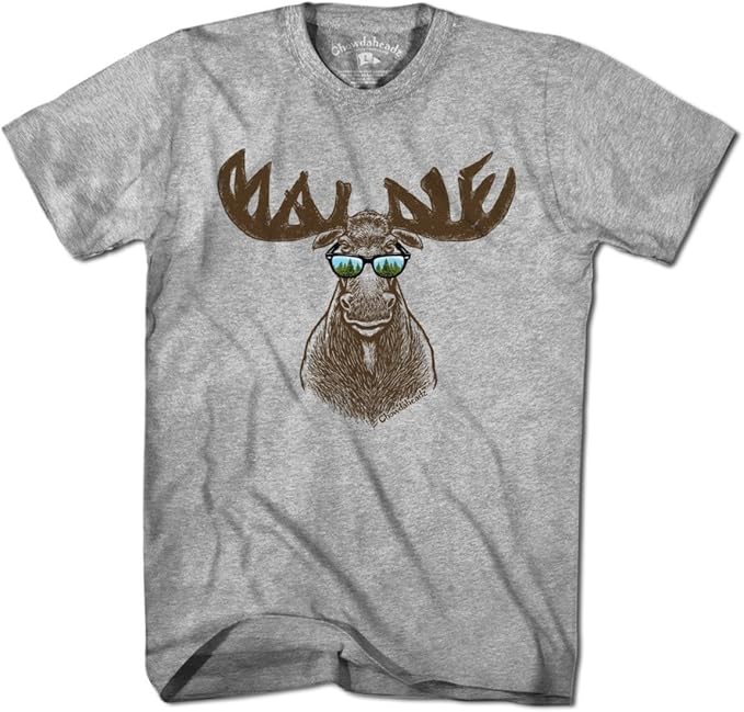 Cool Maine Moose TShirt Clothing