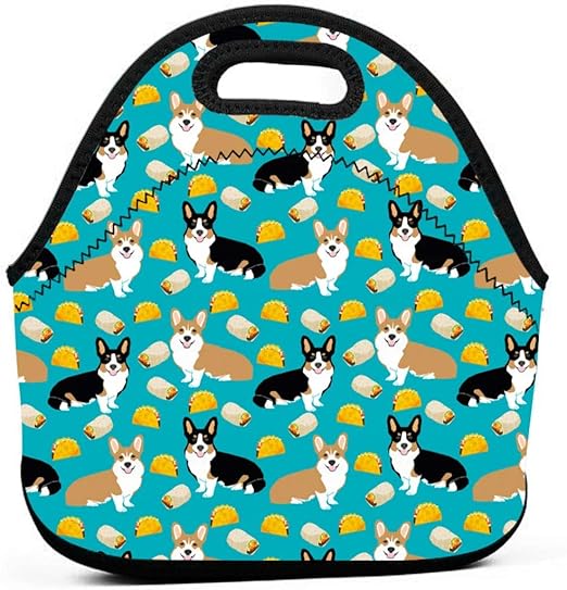 corgi lunch bag