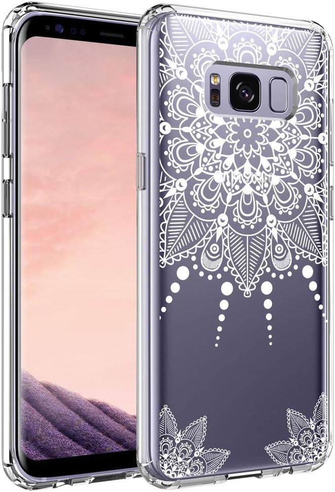Galaxy S8 Case. Tiniker [Scratch Resistant] Ultra Slim Clear Phone Case Cover for Samsung Galaxy S8 [Pattern 1]
