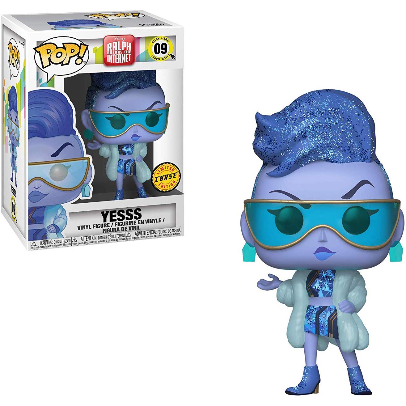 Funko Ralph Breaks The Internet POP Yesss Vinyl Figure CHASE VERSION