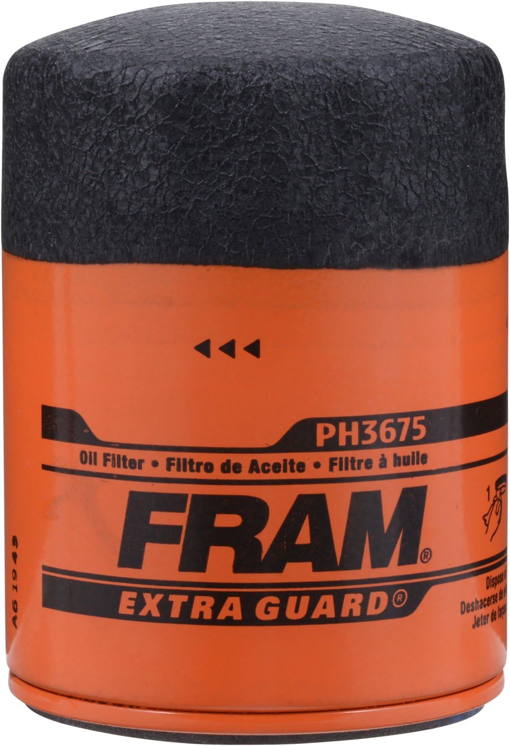 Fram PH3675 Extra Guard Passenger Car SpinOn Oil Filter, Pack of 1