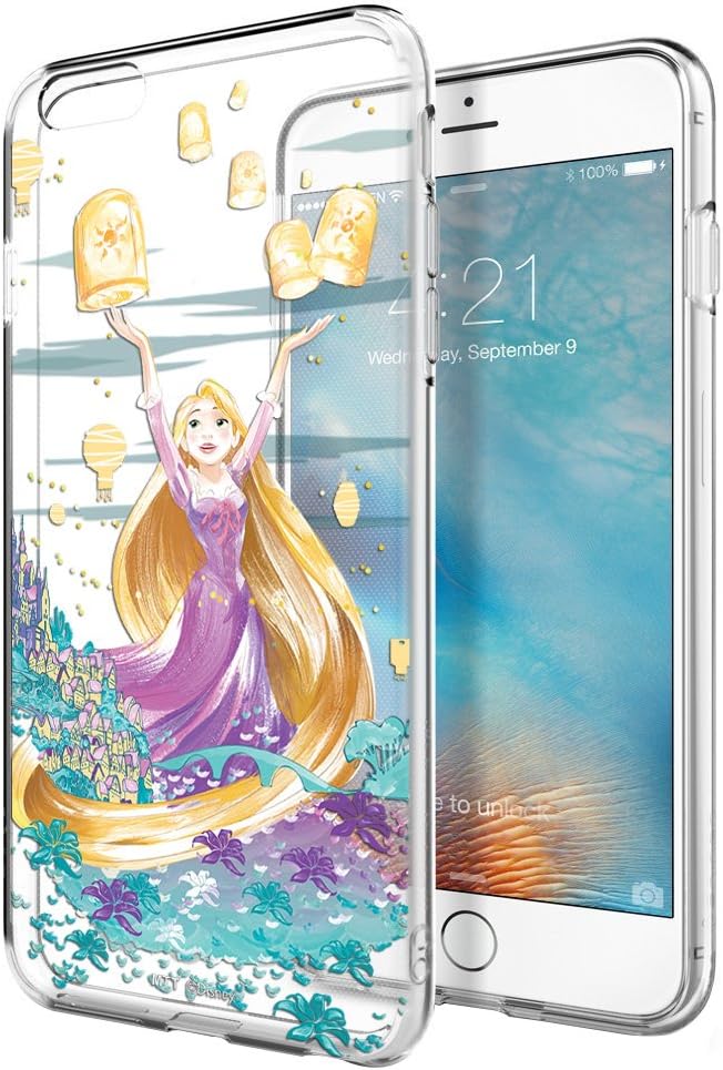 MTT Officially Licensed Disney Princess Rapunzel Soft Back Case Cover for Apple iPhone 6S & 6 (D5135)
