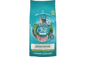 Purina ONE Natural, Low Fat, Weight Control, Indoor Dry Cat Food, +Plus Indoor Advantage - 7 lb. Bag