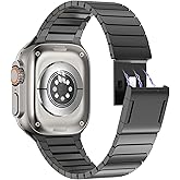 NewWays Magnetic Link Bracelet For Apple Watch Ultra 3 2 1 Band 49mm 46mm 45mm 44mm 42mm 41mm 40mm 38mm, Series 11 10 9 8 7 6