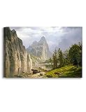 DECORARTS - Albert Bierstadt Merced River Yosemite