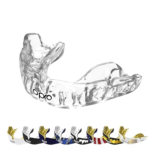 OPRO Instant Custom-Fit Mouth Guard, Dentist-Level Comfort