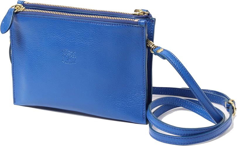Amazon イルビゾンテ バッグ メンズ レディース クラッチバッグ レザー 本革 牛革 Clutch 722 イタリア製 Mirtillo 並行輸入品 クラッチバッグ