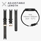 kwmobile Leather Strap for Garmin Lily Sport Watch Band Replacement Wristband view 6
