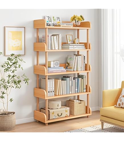 Amazon.com: Coaster Furniture 3-Tier Bookcase Antique Nutmeg Open